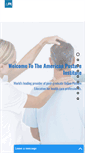 Mobile Screenshot of americanpostureinstitute.com